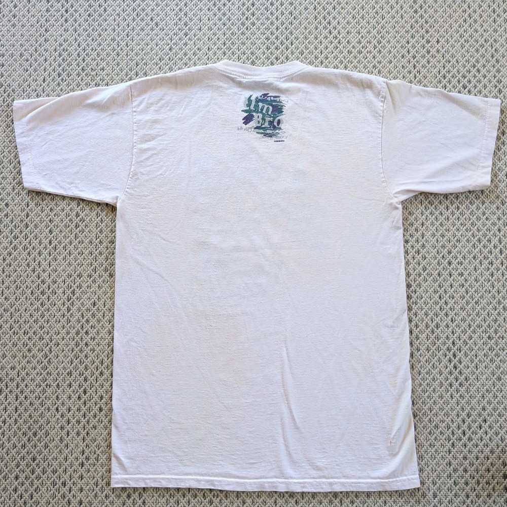 VTG Umbro 90s The Soccer Company Double-sided Graphic Football T-Shirt Large - Picture 4 of 9